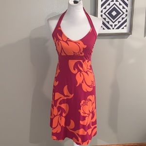 Patagonia Halter Dress tropical print